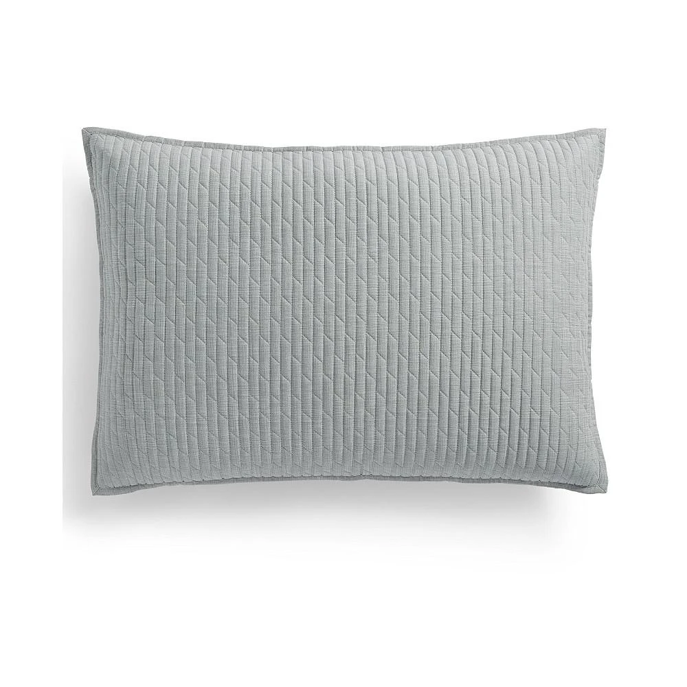 Hotel Collection Bedford Geo Quilted Sham, King, Created for Macy's