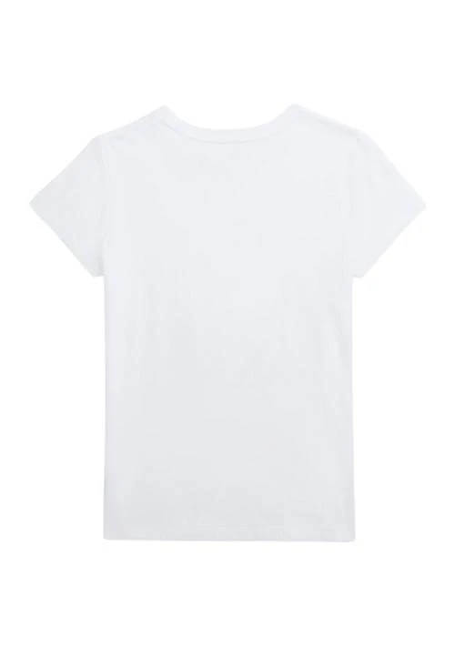 商品Ralph Lauren|Lauren Childrenswear Girls 7 16 Dog Print Cotton Jersey Tee,价格¥171,第2张图片详细描述