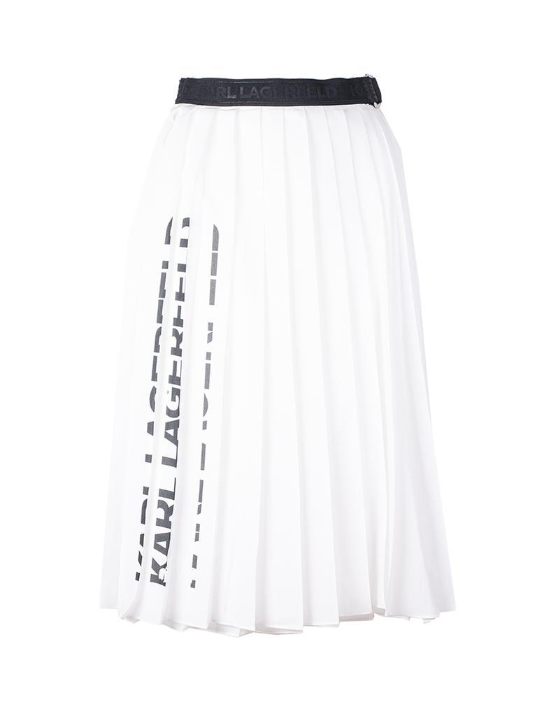 商品Karl Lagerfeld Paris|Pleated Wrap Skirt,价格¥2492,第1张图片