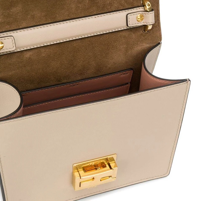 FENDI 粉色女士单肩包 8BT312-A5DY-F19T5 商品