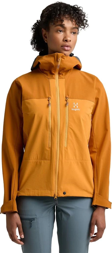 商品Haglofs|Roc Sight Softshell Jacket - Women's,价格¥1675,第2张图片详细描述