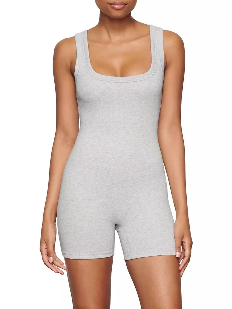 商品SKIMS|Cotton Rib Onesie Bodysuit,价格¥576,第2张图片详细描述
