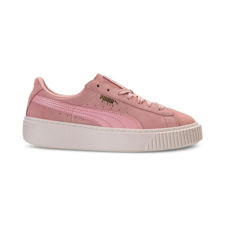 商品Puma|彪马 樱花粉女士休闲厚底鞋,价格¥250,第2张图片详细描述