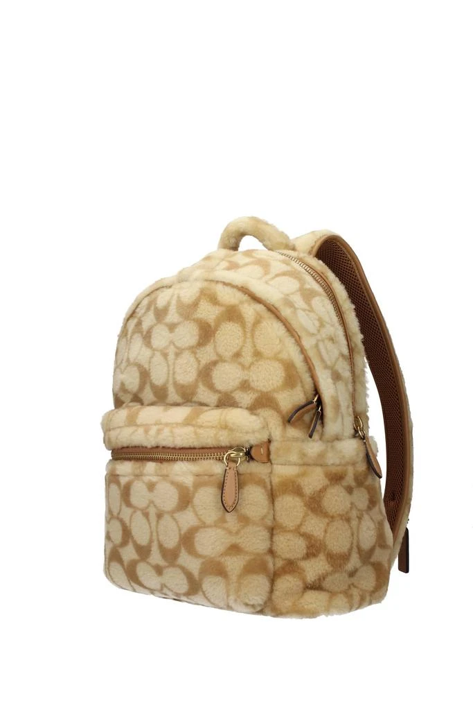 商品Coach|Backpacks and bumbags Fur Beige Cookie,价格¥3079,第2张图片详细描述