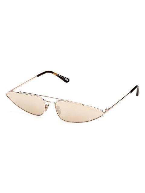 商品Tom Ford|65MM Geometric Sunglasses,价格¥3350,第2张图片详细描述