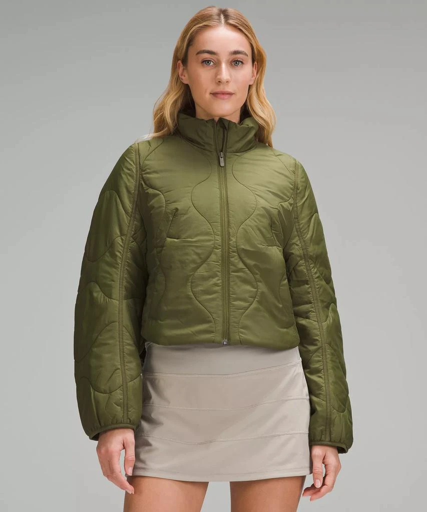 商品Lululemon|Quilted Light Insulation Cropped Jacket,价格¥826,第3张图片详细描述