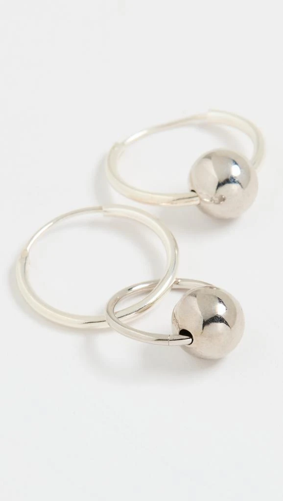 商品Justine Clenquet|Justine Clenquet Lana Hoops,价格¥447,第4张图片详细描述