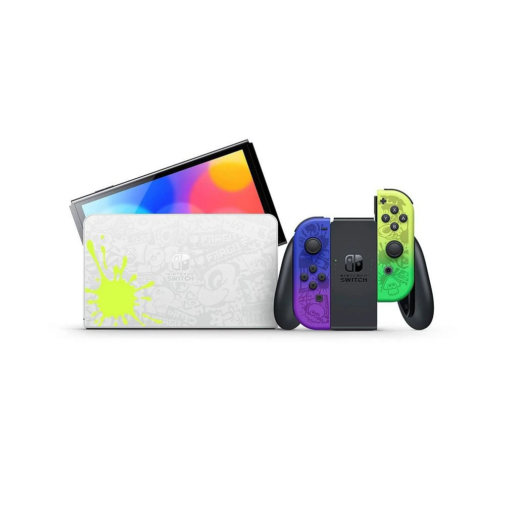 商品Nintendo|Switch OLED Splatoon 3 Special Edition Console,价格¥3888,第1张图片