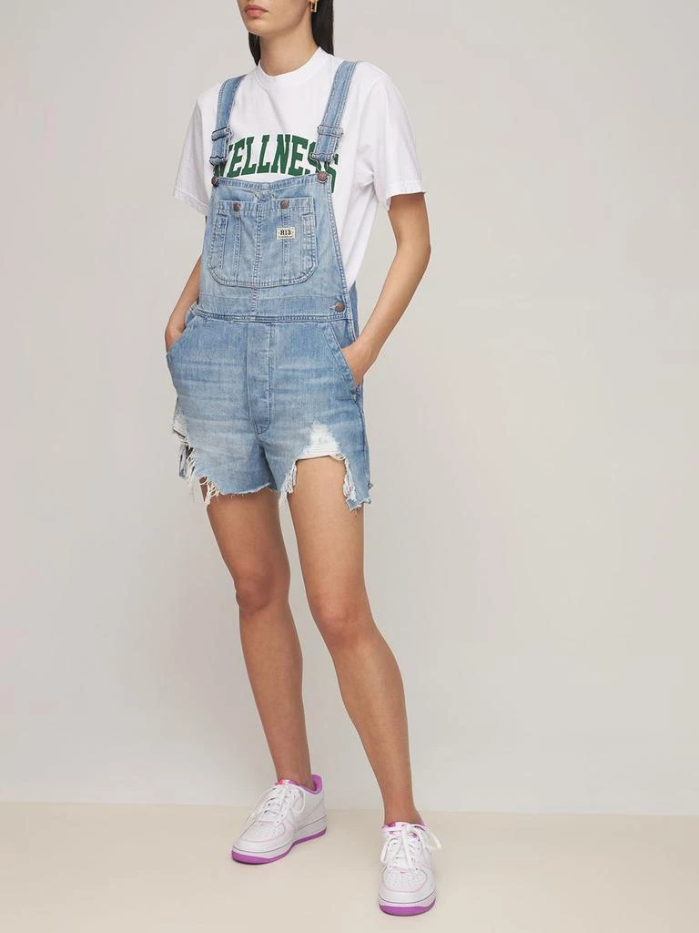 商品R13|Short Denim Overalls,价格¥2958,第2张图片详细描述