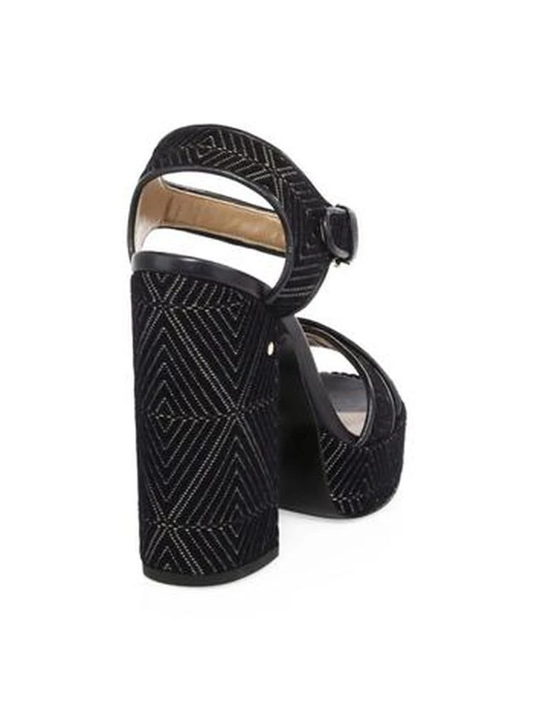 商品LAURENCE DACADE|Laurence Dacade - Rosange Velvet Platform Sandals,价格¥2138,第3张图片详细描述
