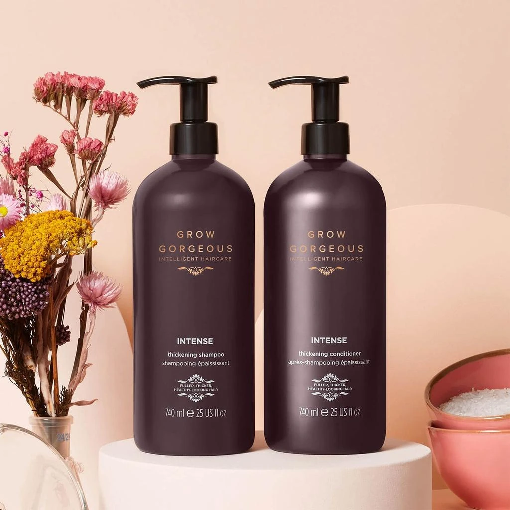 商品Grow Gorgeous|Supersize Intense Thickening Shampoo & Conditioner Duo (Worth $98.00),价格¥435,第4张图片详细描述