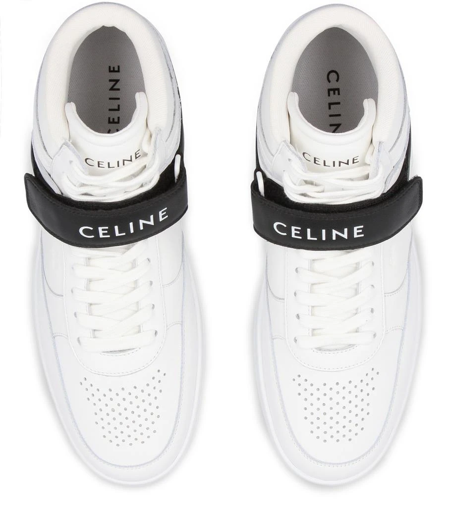 商品Celine|Ct-03 高帮小牛皮粘带运动鞋,价格¥3525,第4张图片详细描述