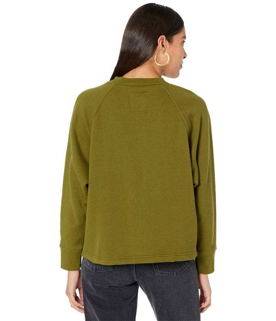 商品Madewell|MWL Betterterry Henley Sweatshirt,价格¥173,第2张图片详细描述