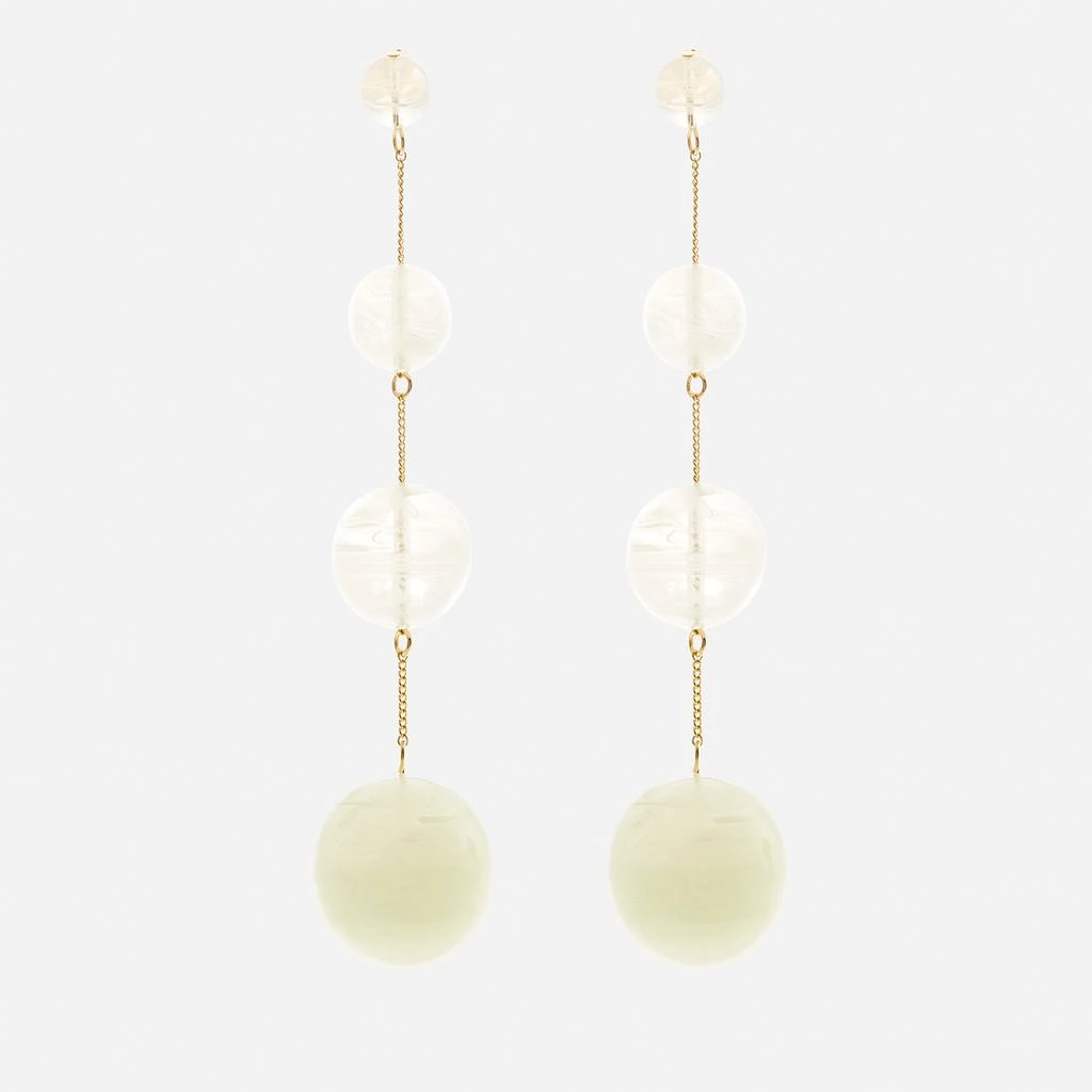 商品Cult Gaia|Cult Gaia Candace Gold-Tone Beaded Earrings,价格¥505,第1张图片