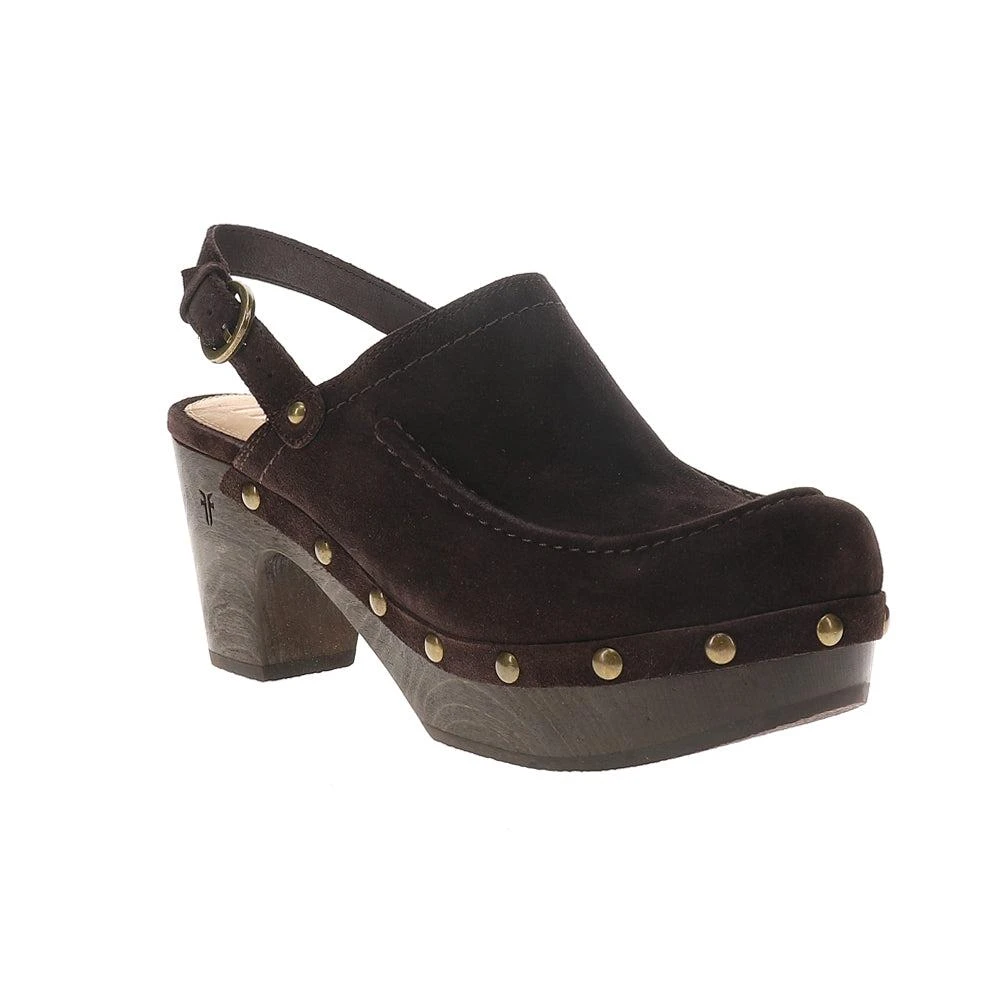 商品Frye|Jessica Studded Slingback Clogs,价格¥1006,第2张图片详细描述