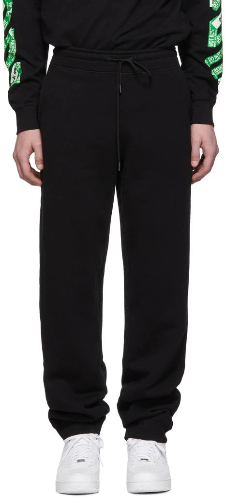 商品Off-White|SSENSE Exclusive Black Diag Arrows Lounge Pants,价格¥1199,第1张图片