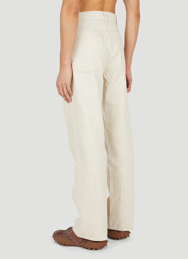 商品Our Legacy|Third Cut Slash Jeans in White,价格¥4073,第4张图片详细描述