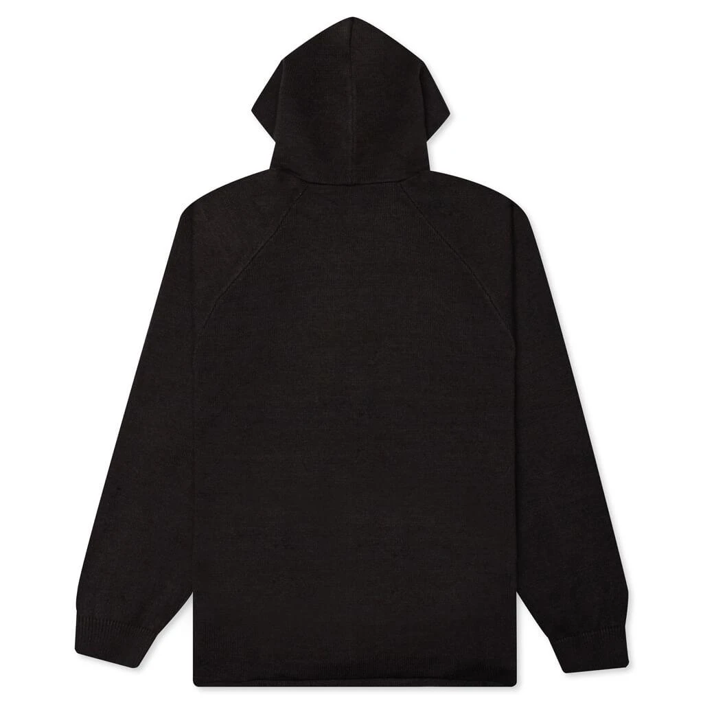 商品Essentials|Essentials Knit Hoodie - Iron,价格¥1053,第2张图片详细描述