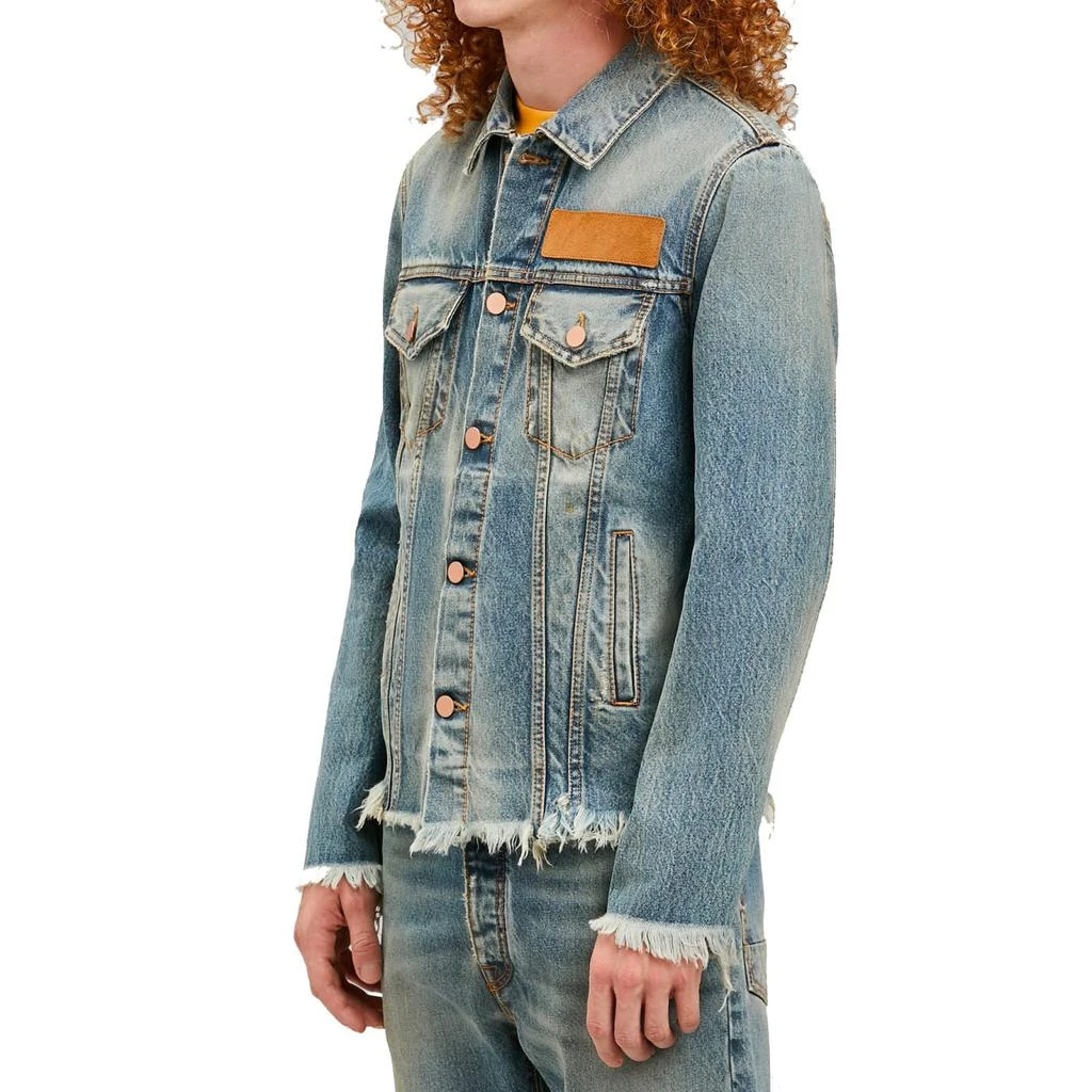 商品Palm Angels|Palm Angels Palm Embroidery Denim Jacket,价格¥5096,第2张图片详细描述