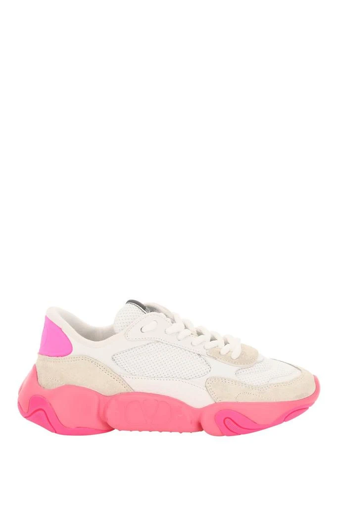 商品Valentino|Valentino garavani mesh and leather bubbleback sneakers,价格¥3261,第1张图片