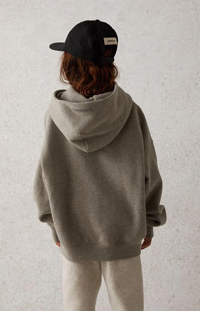 商品Essentials|Heather Oatmeal Hoodie,价格¥288,第4张图片详细描述