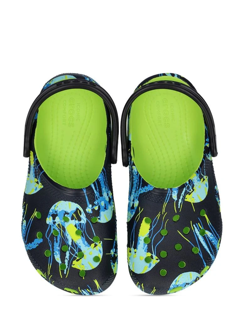 商品Crocs|Jellyfish Print Rubber Crocs,价格¥389,第1张图片