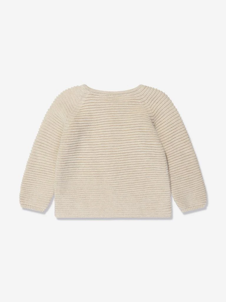 商品Paz Rodriguez|Baby Knitted Cardigan in Beige,价格¥436,第2张图片详细描述