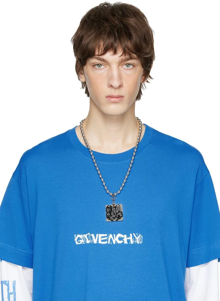 商品Givenchy|Silver Chito Edition Finess Pup Puzzle Necklace,价格¥8284,第2张图片详细描述