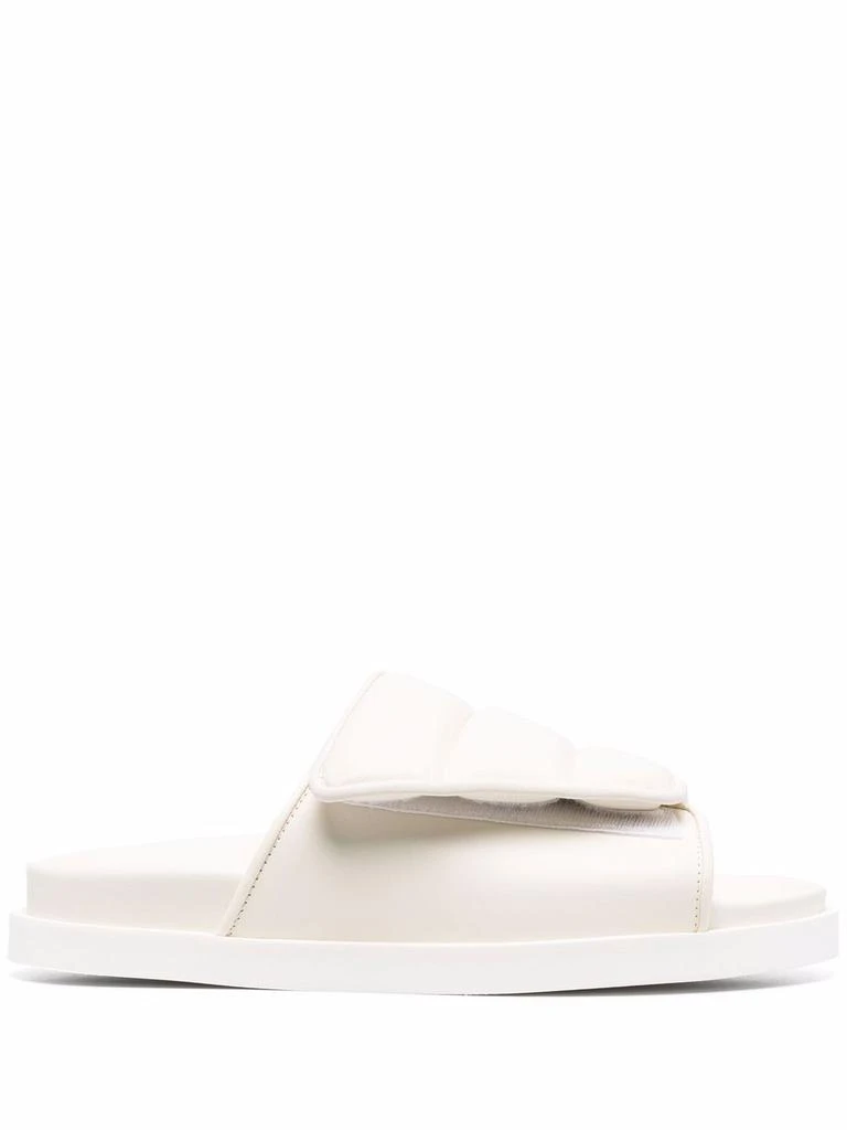 商品GIA BORGHINI|Stitched puffy slipper with velcro,价格¥2919,第1张图片