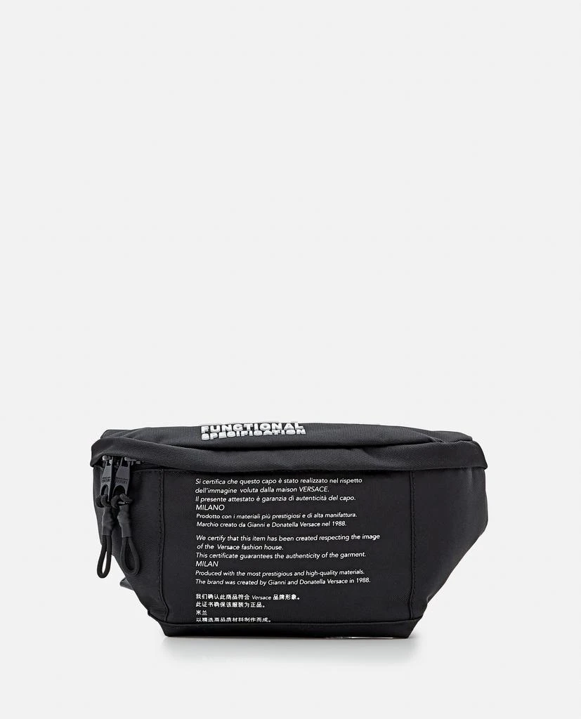 商品Versace|BLACK LOGOED BELT BAG,价格¥1366,第1张图片