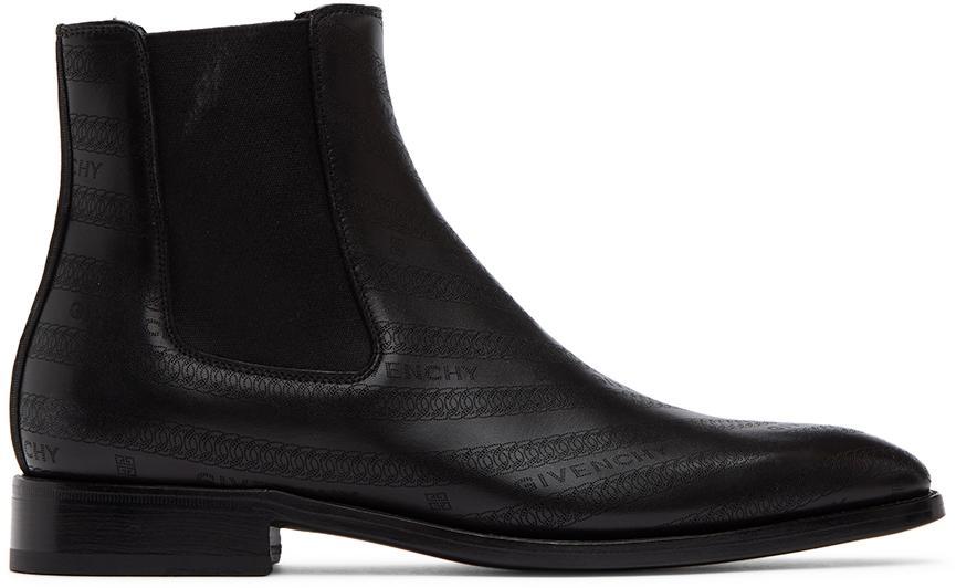 商品Givenchy|Black Classic Chelsea Boots,价格¥8445,第1张图片
