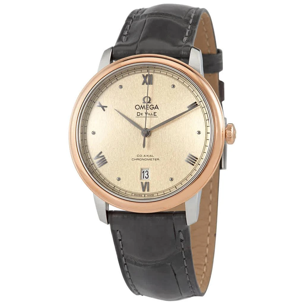 商品Omega|De Ville Prestige Quartz Chronometer White Dial Men's Watch 42423402009001,价格¥30195,第1张图片