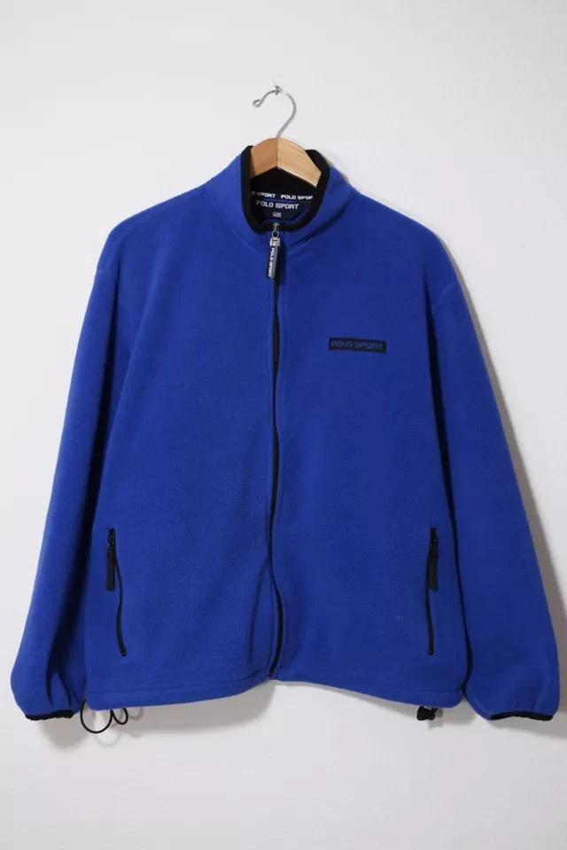 商品Ralph Lauren|Vintage Polo Ralph Lauren Sport Polar Fleece Zip Up Jacket,价格¥735,第1张图片