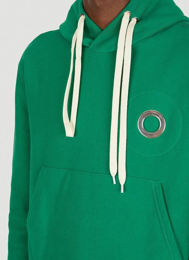 商品Craig Green|Eyelet Hooded Sweatshirt in Green,价格¥1935,第5张图片详细描述