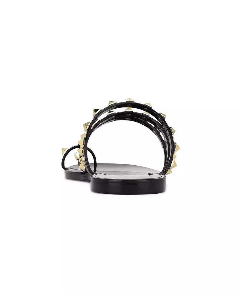 商品Nine West|Women's Cartee Jelly Studded Strappy Sandals,价格¥156,第3张图片详细描述