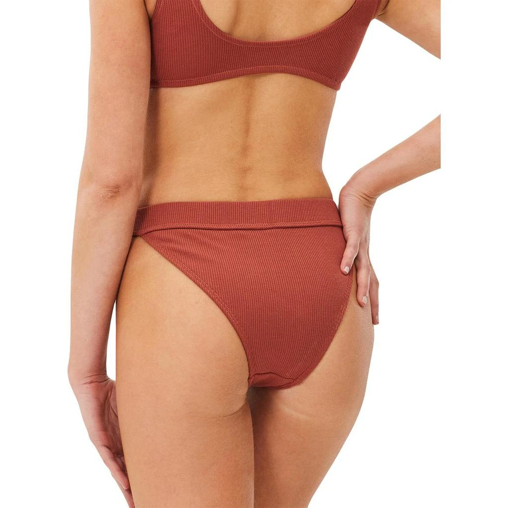 商品Charlie Holiday|Charlie Holiday Badlands Ribbed High Cut Swim Bottom Brief,价格¥100,第3张图片详细描述