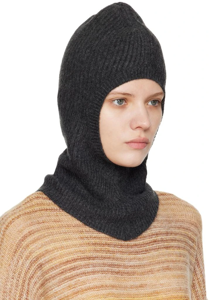 商品HOLZWEILER|Gray Trin Balaclava,价格¥508,第2张图片详细描述