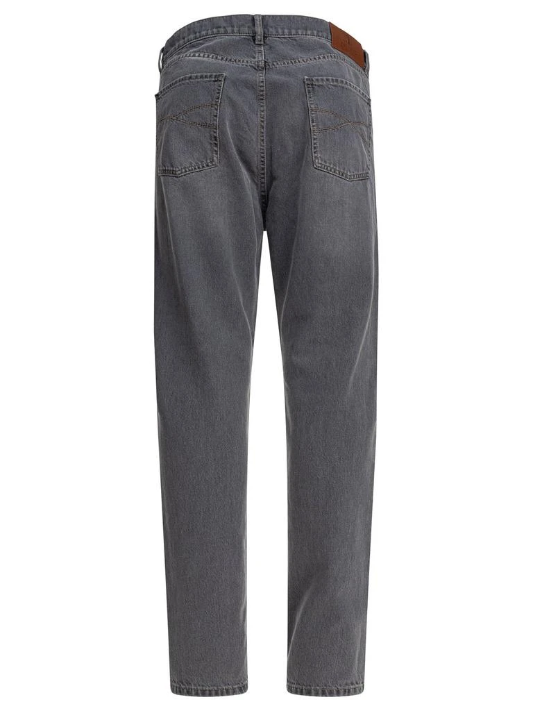 商品Brunello Cucinelli|Jeans Grey,价格¥5206,第2张图片详细描述