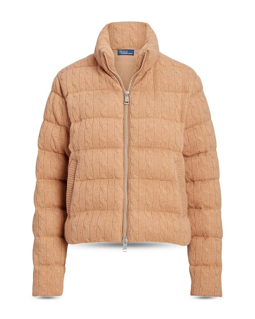 Cable Knit Puffer Jacket 商品