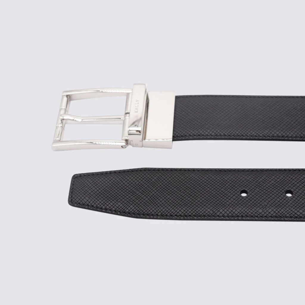 商品Bally|BALLY BLACK LEATHER BELT,价格¥1437,第2张图片详细描述