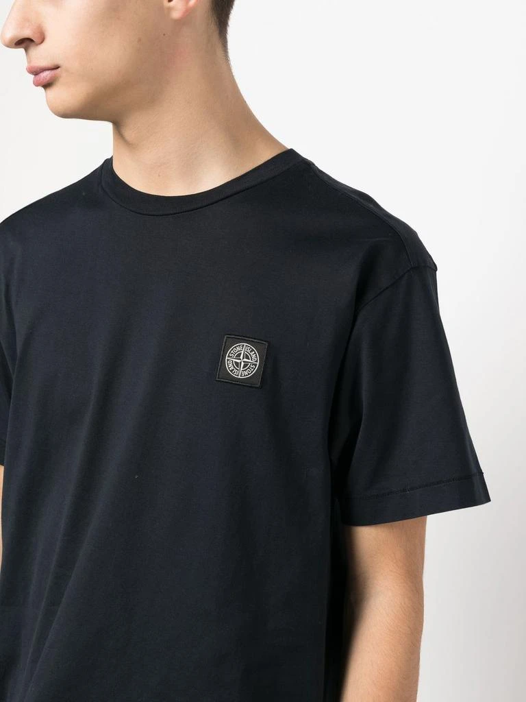 商品Stone Island|STONE ISLAND - Logo T-shirt,价格¥1559,第2张图片详细描述