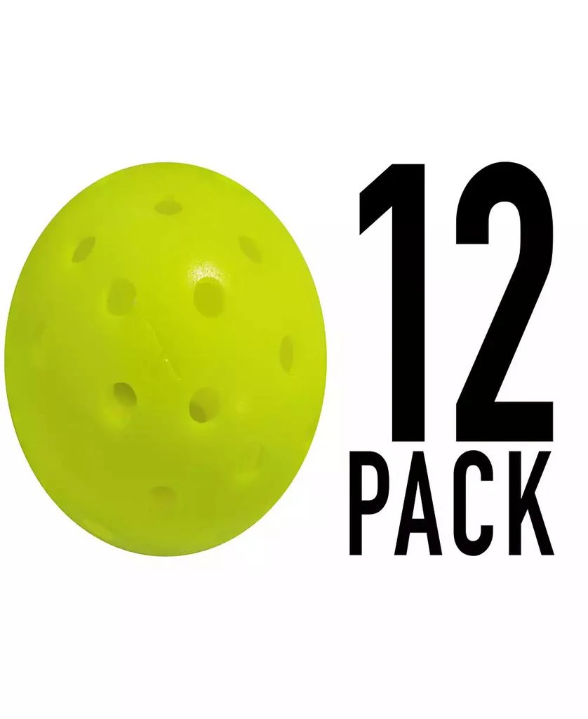 商品Franklin|X-40 Performance Outdoor Pickleballs - United Stes - Uspa Approved (12 Pack),价格¥300,第1张图片