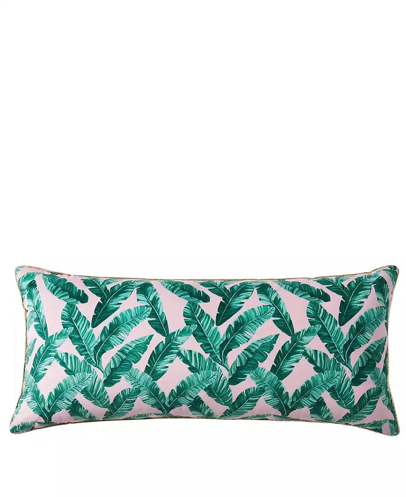 商品Juicy Couture|CLOSEOUT! Tropical Palm Decorative Pillow, 16" x 36",价格¥303,第3张图片详细描述