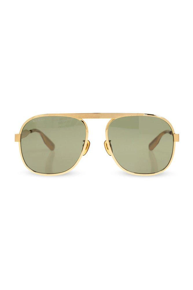 商品Gucci|Gucci Eyewear Aviator Frame Sunglasses,价格¥3896,第1张图片