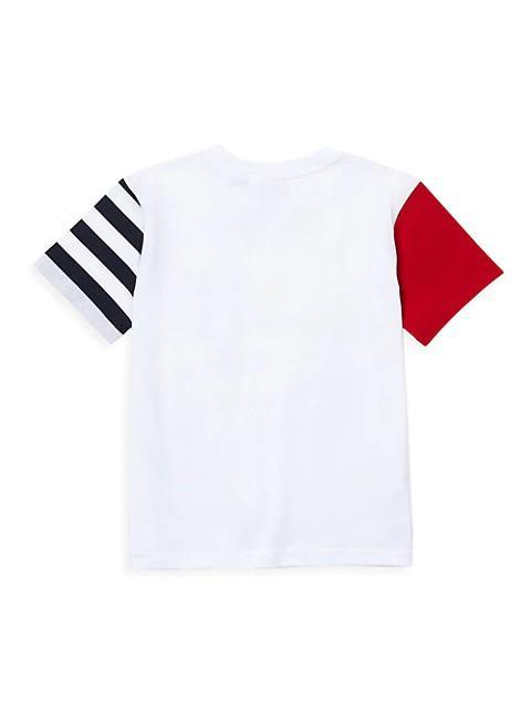 商品Lacoste|Little Boy's & Boy's Colorblocked T-Shirt,价格¥296,第5张图片详细描述