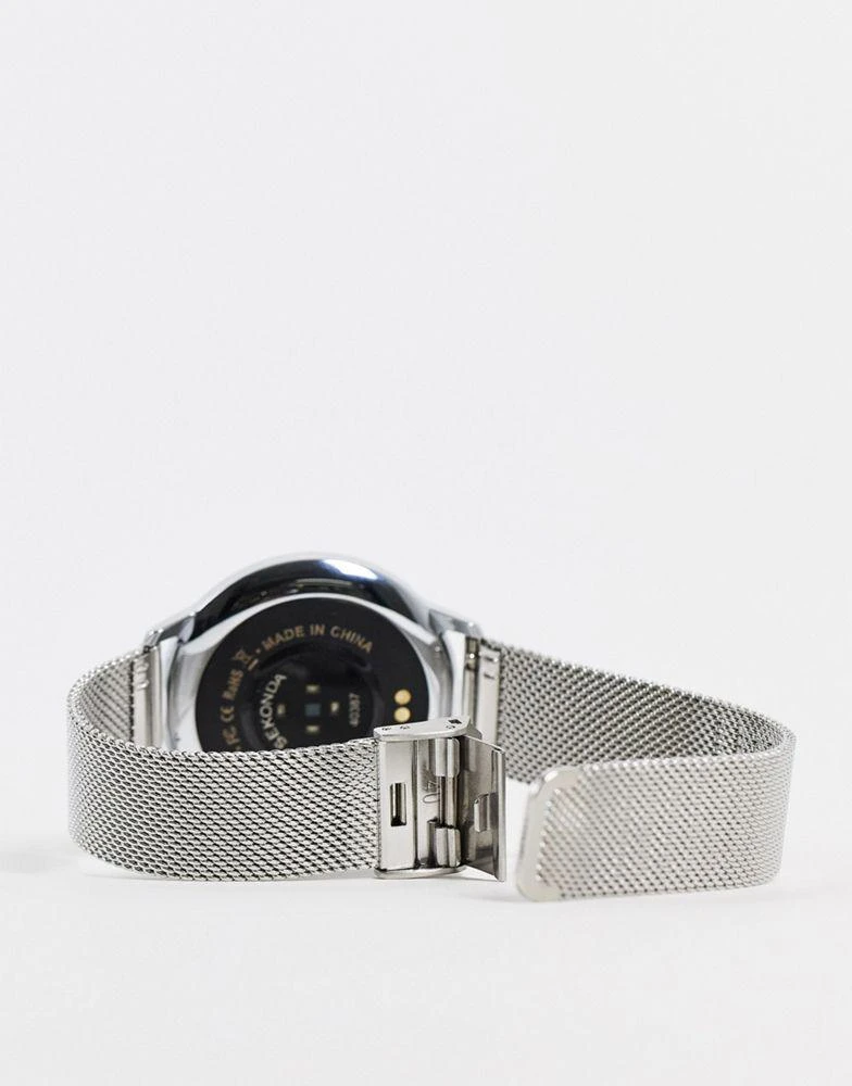 商品Sekonda|Sekonda womens smart watch with mesh bracelet in silver,价格¥820,第3张图片详细描述
