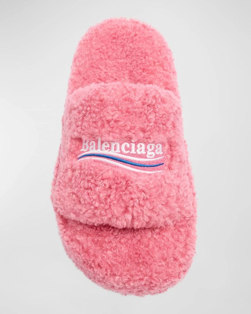 商品Balenciaga|Furry Platform Sandals,价格¥6842,第5张图片详细描述