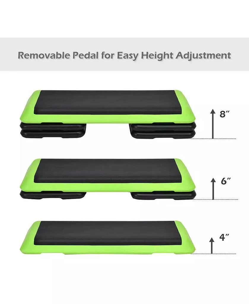 Fitness Aerobic Step Cardio Adjust 4'' - 6'' - 8'' 商品