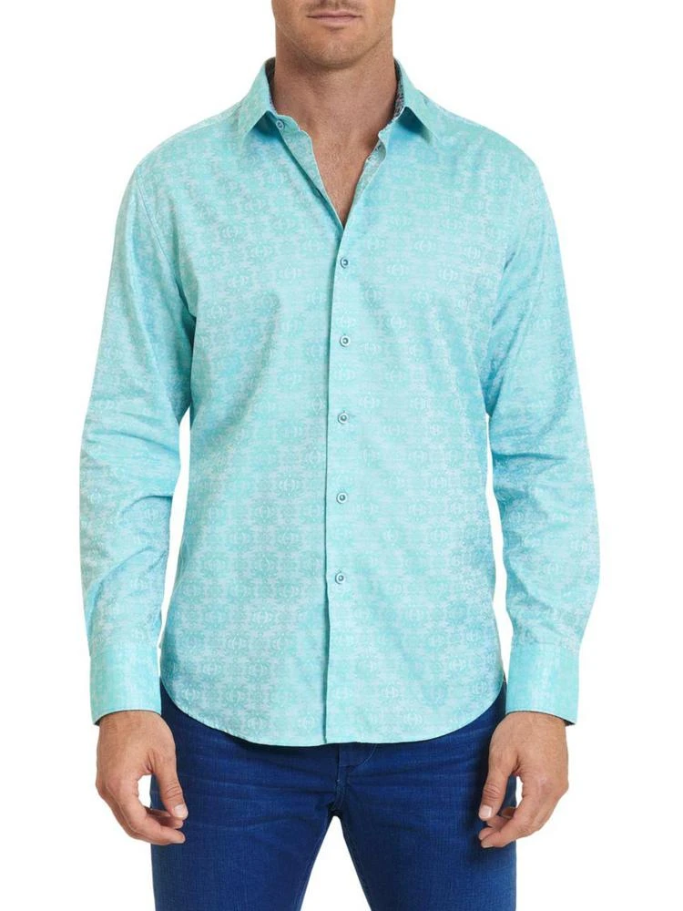 商品Robert Graham|Cullen Cotton Button-Down Shirt,价格¥564,第1张图片