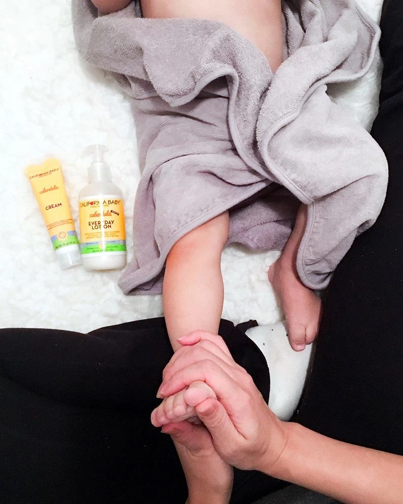 California Baby Calendula Moisturizing Cream - Hydrates Soft, Sensitive Skin, Plant-Based, Vegan Friendly, Soothes Irritation Caused by Dry Skin on Face, Arms & Body, 1.8oz 商品